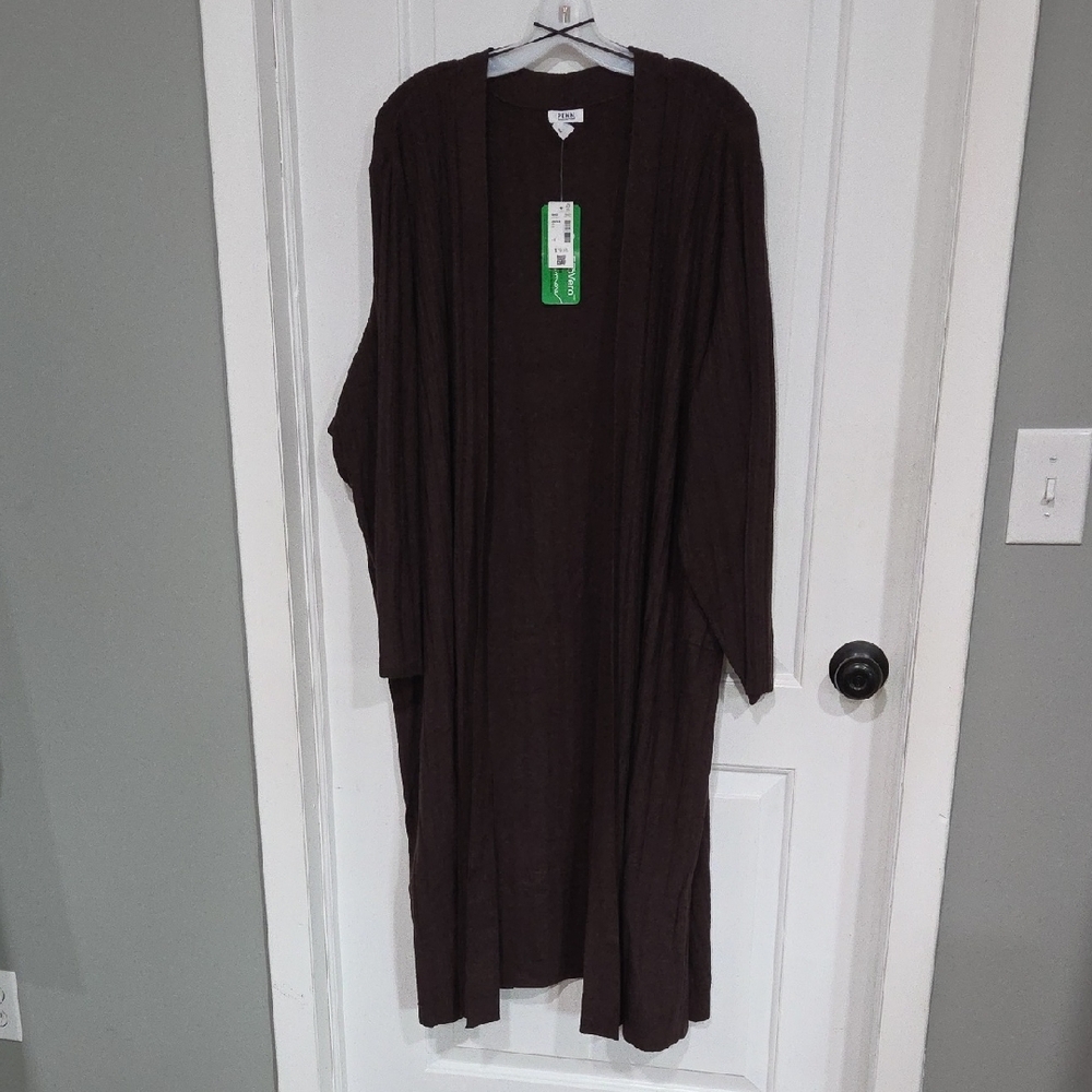 Penningtons Long Brown Cardigan